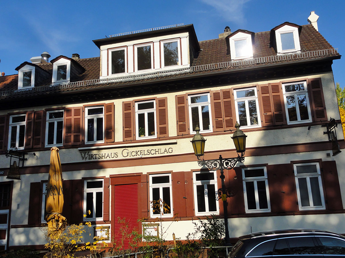 Gickelschlag in der Berger Straße